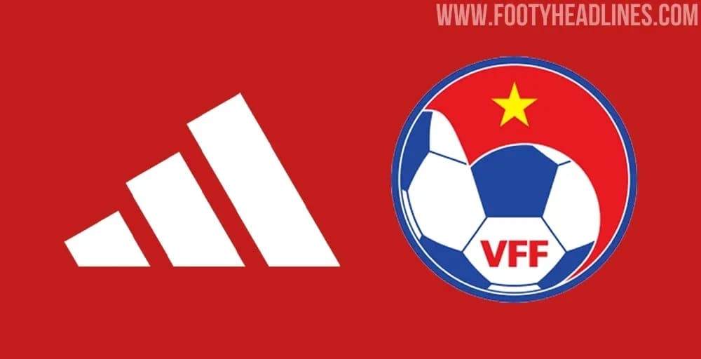 Logos de Adidas y la Federación de Fútbol de Vietnam Logos de Adidas y la Federación de Fútbol de Vietnam