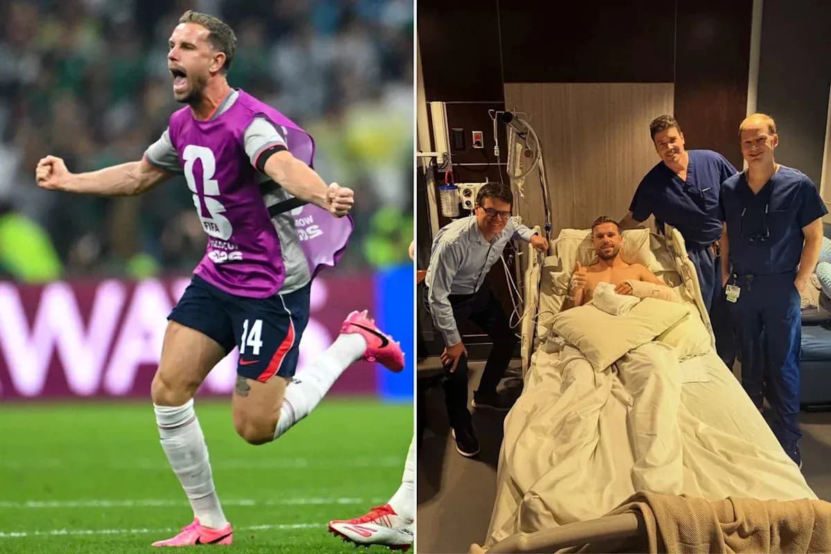 Jugador celebrando un gol y en hospital con médicos Jugador celebrando un gol y en hospital con médicos