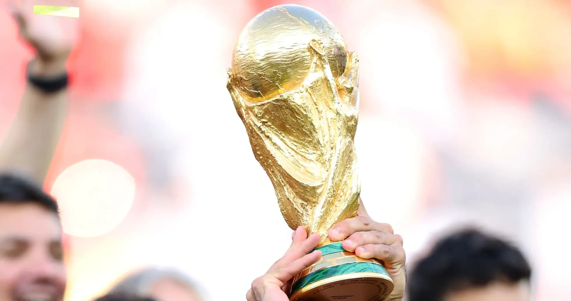 Trofeo de la Copa Mundial en celebración Trofeo de la Copa Mundial en celebración