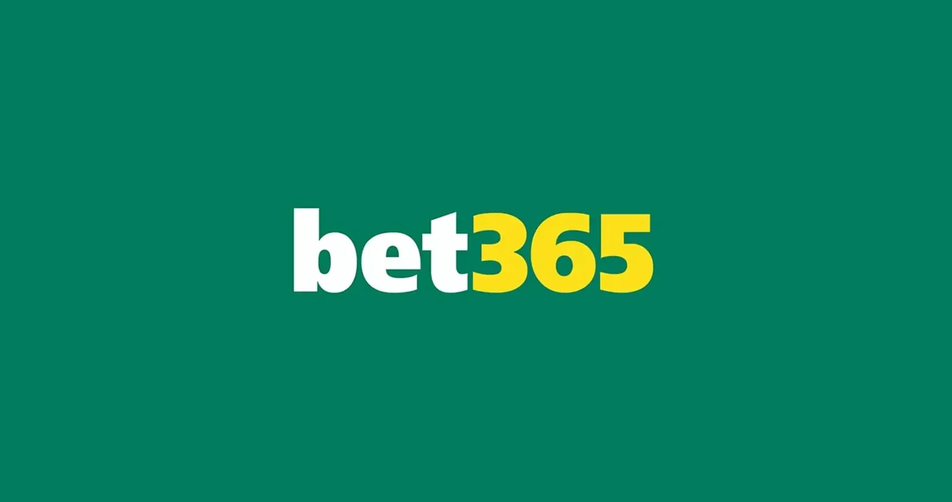 Logotipo de bet365 sobre fondo verde Logotipo de bet365 sobre fondo verde