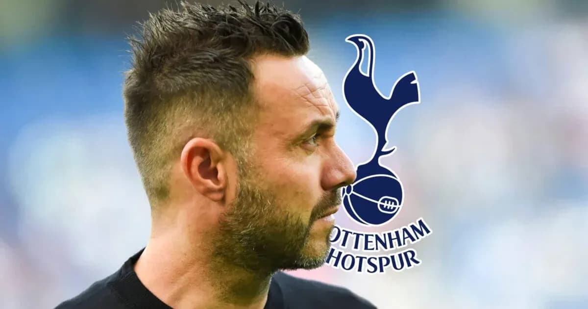 Entrenador de perfil con logo de Tottenham Hotspur Entrenador de perfil con logo de Tottenham Hotspur