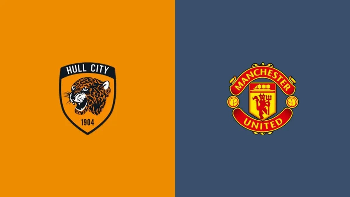 Logos de Hull City y Manchester United Logos de Hull City y Manchester United