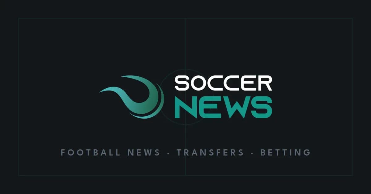 Logo de Soccer News con texto sobre fútbol Logo de Soccer News con texto sobre fútbol