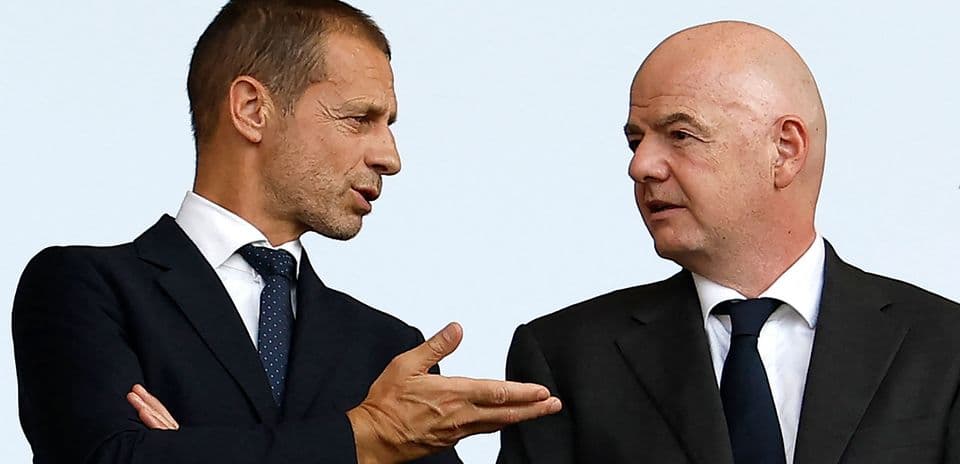 Aleksander Ceferin descarta postularse a la presidencia de FIFA y lanza ultimátum a Gianni Infantino Aleksander Ceferin descarta postularse a la presidencia de FIFA y lanza ultimátum a Gianni Infantino