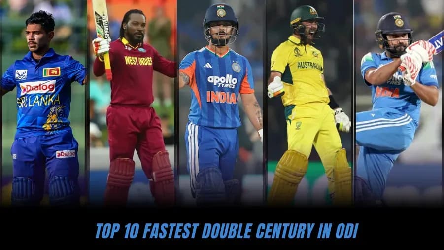 Los 10 Doble Centenarios Más Rápidos en ODI (Actualizado 2026) Los 10 Doble Centenarios Más Rápidos en ODI (Actualizado 2026)
