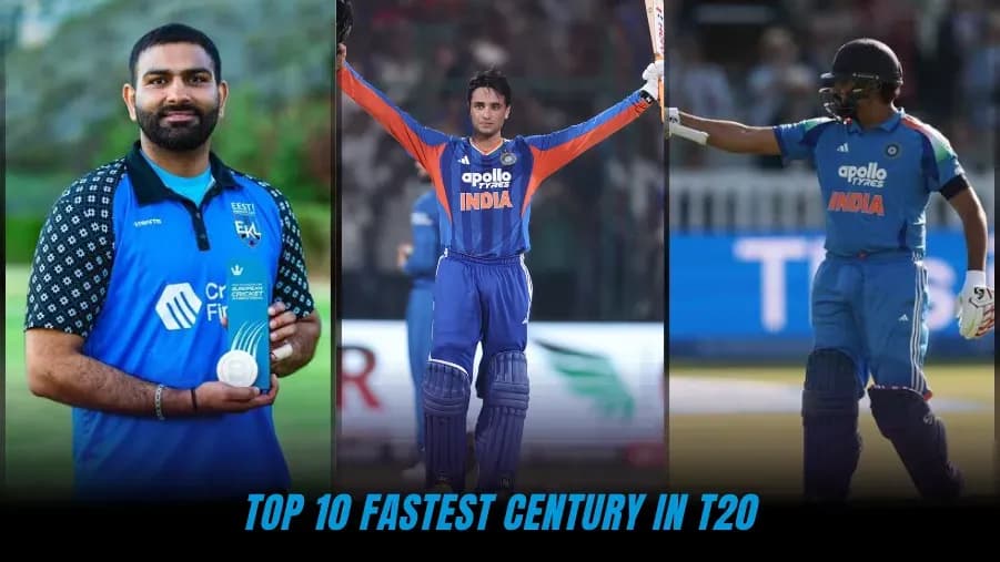 Los 10 Centenarios Más Rápidos en T20 Internacionales - Actualizado 2026 Los 10 Centenarios Más Rápidos en T20 Internacionales - Actualizado 2026